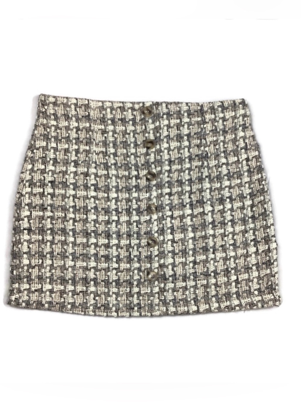 Caitlin Convington X Pink Lily Tweed Mini Skirt XL